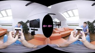 18VR Vinna Reed Enjoys Anal Threesome VR Porn