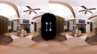 BaDoinkVR Teen GF Sloan Harper Gives You Hard Sex Before Going To College