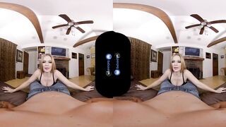 BaDoinkVR Teen GF Sloan Harper Gives You Hard Sex Before Going To College