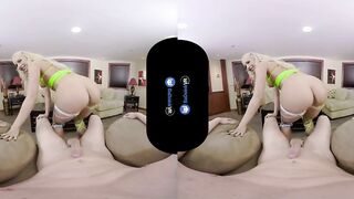 BaDoinkVR.com Your Blonde Latina Teen GF Carmen Caliente Is So Horny