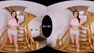 18VR.com Petite Teen Cindy Shine Speaks Universal Language Of Hard Sex