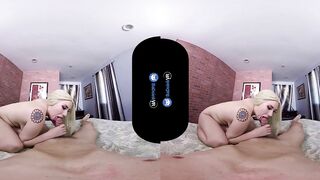BaDoinkVR.com Curvy Blonde Sunny Chase Gives You Her Anal Virginity