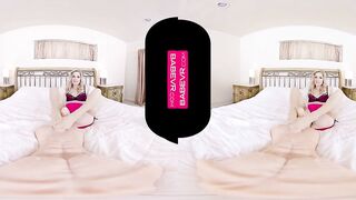BaBeVR.com Blonde Babe Charlotte Stokely Needs De-Stress Sex