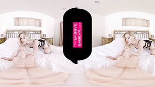 BaBeVR.com Blonde Babe Charlotte Stokely Needs De-Stress Sex