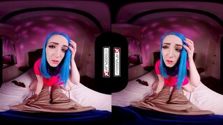 VRCosplayX.com Liz Rainbow As Bulma Wants Your Hard Cock Vegeta