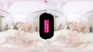 BaBeVR.com Your Blonde GF Val Dodds Puts Toy Show For You