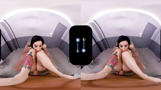 BaDoinkVR.com Tattooed Babe Joanna Angel Fucked In Your Interrogation Cell