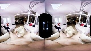 BaDoinkVR.com Blonde Escort Lady Laura Bentley Has VR Show 4U
