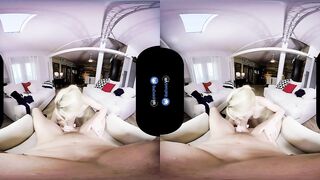 BaDoinkVR.com Blonde Escort Lady Laura Bentley Has VR Show 4U