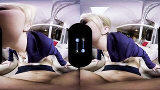 BaDoinkVR.com Blonde Escort Lady Laura Bentley Has VR Show 4U