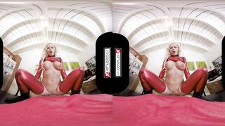 VRCosplayX.com Busty Jessa Rhodes Is Horny Lady Deadpool