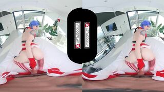 VRCosplayX.com Fill Jinx's Pussy With Your Hard Dick Santa