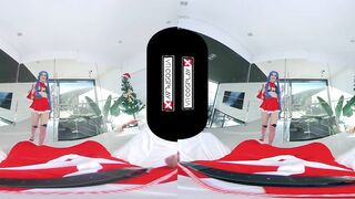 VRCosplayX.com Fill Jinx's Pussy With Your Hard Dick Santa