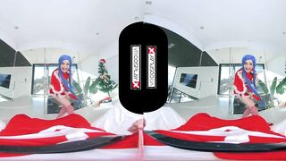 VRCosplayX.com Fill Jinx's Pussy With Your Hard Dick Santa