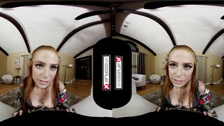 VRCosplayX.com Busty Redhead Brigitte Tuning Up Your Cock In OVERWATCH XXX