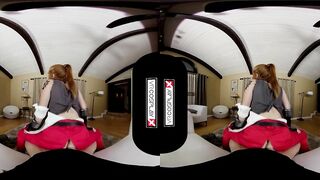VRCosplayX.com Busty Redhead Brigitte Tuning Up Your Cock In OVERWATCH XXX