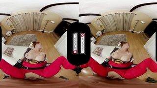 VRCosplayX.com Busty Redhead Brigitte Tuning Up Your Cock In OVERWATCH XXX