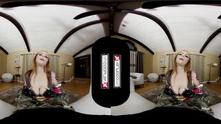 VRCosplayX.com Busty Redhead Brigitte Tuning Up Your Cock In OVERWATCH XXX