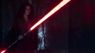 Rey gets a glimpse of the dark side