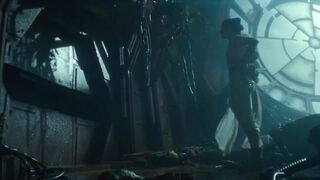 Rey gets a glimpse of the dark side