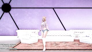 MMD HyoMin - NiceBody Ahri Sexy Kpop Dance 4K 60FPS