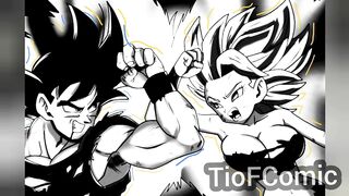 goku and caulifla harcord sex - animation and dubbing - Dragon Ball super
