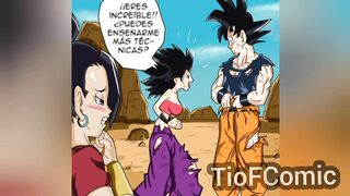 goku and caulifla harcord sex - animation and dubbing - Dragon Ball super