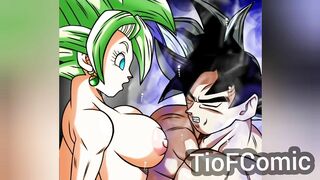 goku and caulifla harcord sex - animation and dubbing - Dragon Ball super