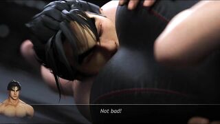Tifa Vs Jin - Reverse Headscissor