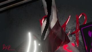 Blender MMD R18 Striping Kangxi Im feeling Good red dress 1438