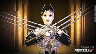 The Warrior Queen - 3D Fantasy Futa Animation