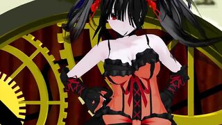 【MMD】LUPIN - Kurumi【R-18】