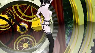 【MMD】LUPIN - Kurumi【R-18】