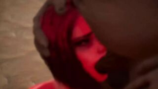 Succubus Gets Mouth Used - 3D Animation