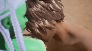 Alien Woman Gets Bred By Human - 3D Animation