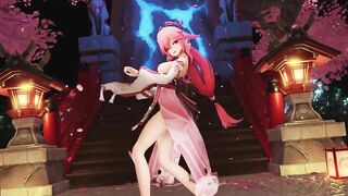 0375 -【R-18 MMD】Genshin Impact 原神 Yae Miko 八重神子 - Gimme x Gimme