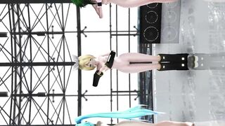 【MMD】Wave - Vocaloids【R-18】