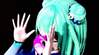 MMD r18 Uruha Rushia is a big fucker thus will drain the beer 3d hentai