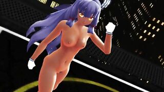 【MMD】KanColle Murakumo in Pink Cat【R-18】