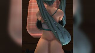 【SEX-MMD】Miku - Doggystyle【R-18】