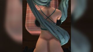 【SEX-MMD】Miku - Doggystyle【R-18】
