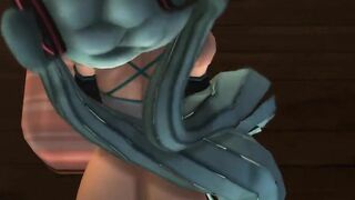 【SEX-MMD】Miku - Doggystyle【R-18】
