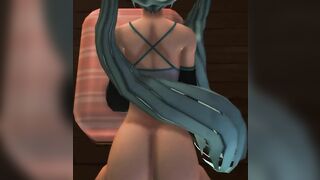 【SEX-MMD】Miku - Doggystyle【R-18】