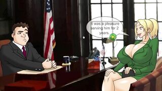 Web Game 19 "Legally blonde" Porn Hentai Game