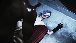 Arcane Jinx Fucks and Sucks Monster BBC