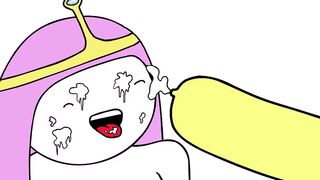 Adventure Time Porn - Princess Bubblegum Sucks and Fucks Lemongrab