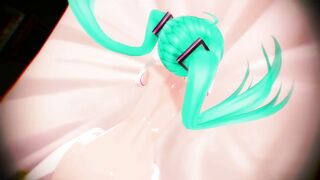【SEX-MMD】(No man model) Sexy Time with Miku pt2【R-18】