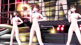 【MMD】ImasCG 3P Spring of Life【1080p 60fps】【R-18】