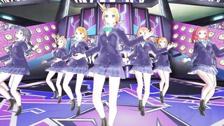 【MMD】Genie SNSD nopan【R-18】