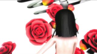 Maiden dissection - HENTAI MMD DANCE 3D UNDRESS YELLOW EYES COLOR EDIT SMIXIX